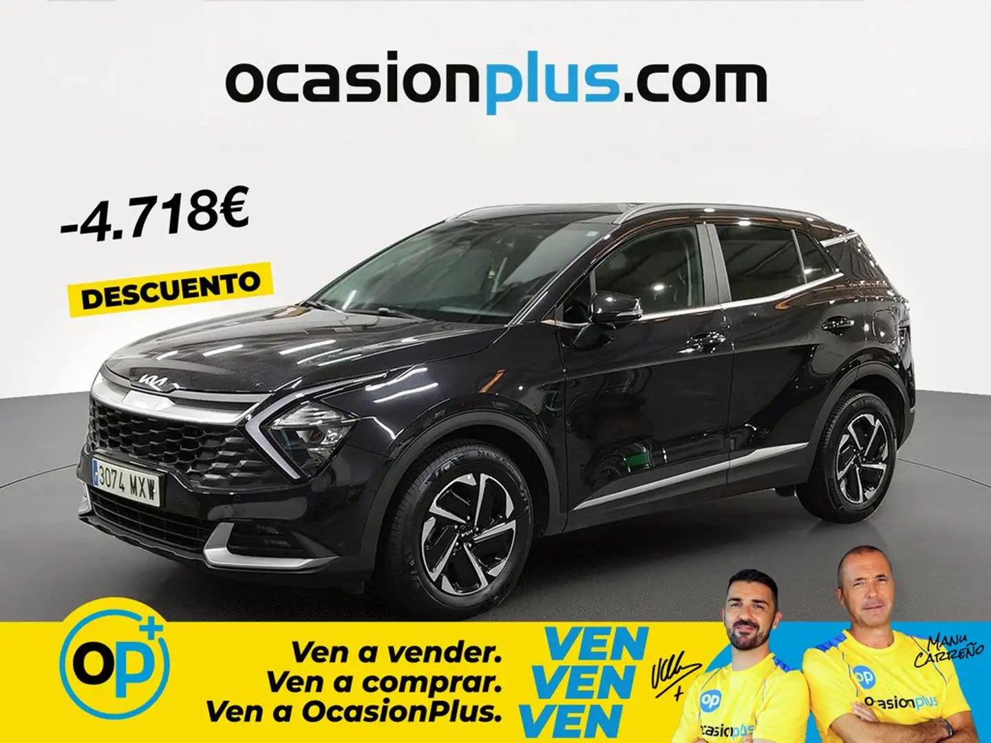 Kia Sportage 1.6 T-GDi Drive 160 Negro - 1