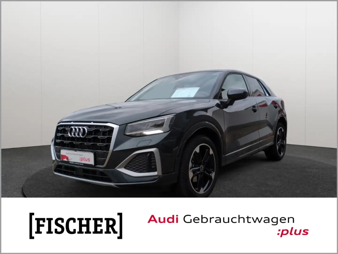 Audi Q2 30TFSI Advanced LED Navi AHK Rear View Grau - 1