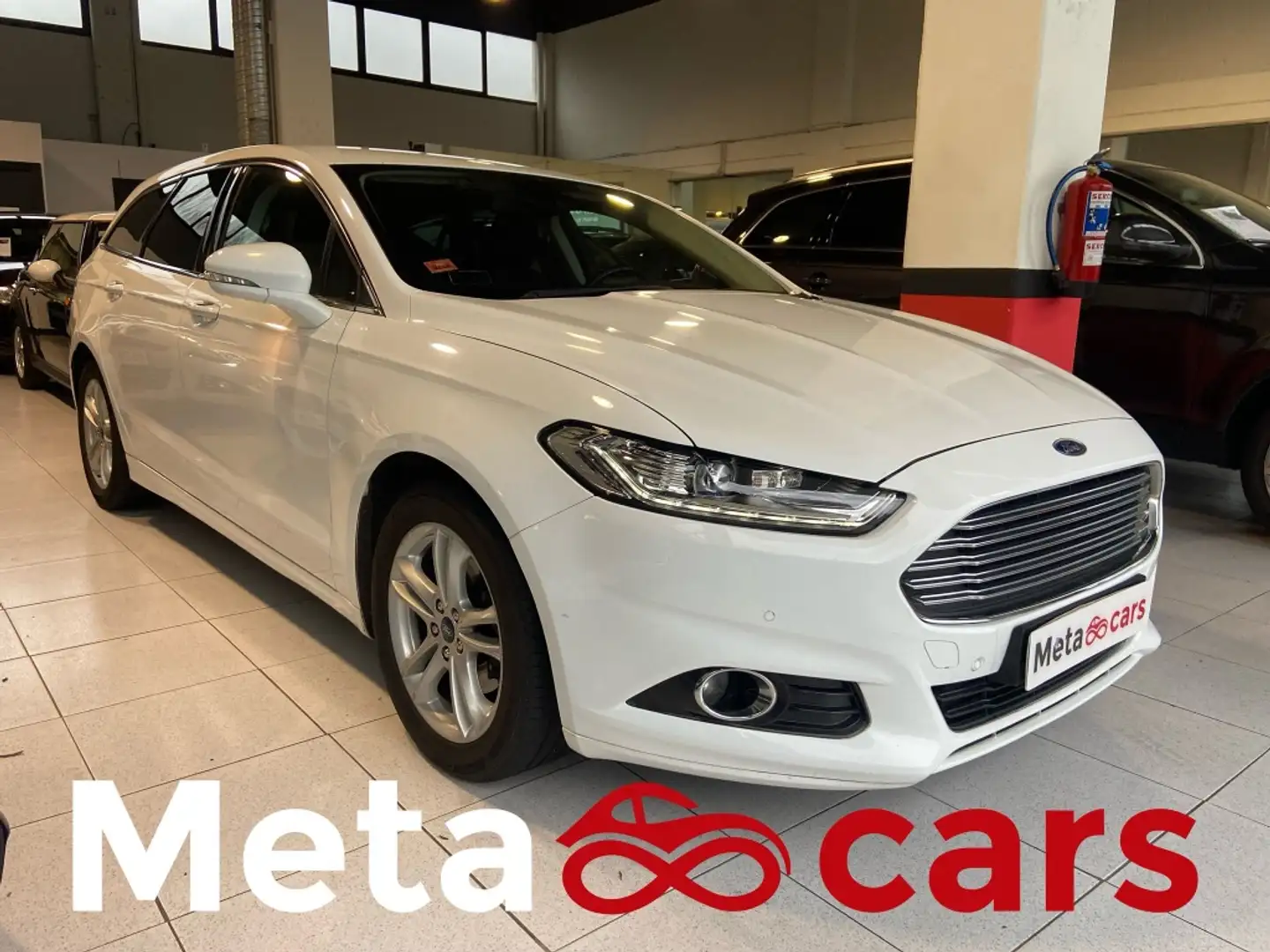 Ford Mondeo SB 2.0TDCI Titanium 150 Blanc - 1