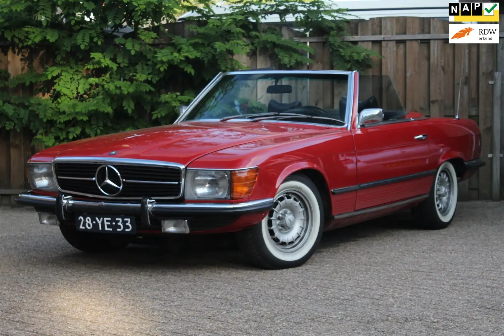 Mercedes-Benz SL 450 SL roadster | INCL Hardtop | Red - 1