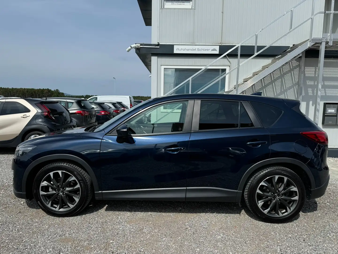 Mazda CX-5 Revolution AWD Aut. MOTORSCHADEN Blau - 2