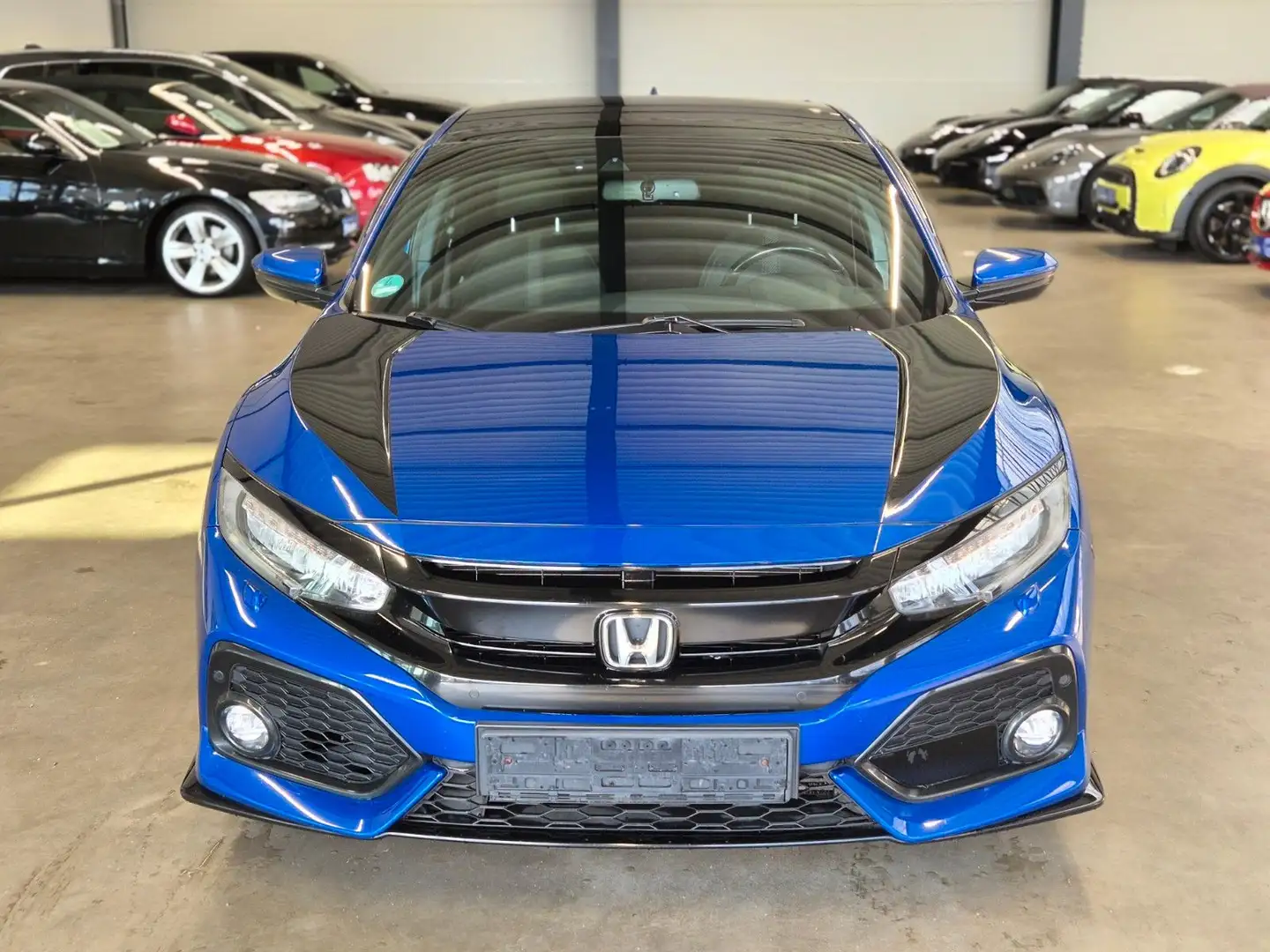 Honda Civic CIVIC 1.5 SPORTPLUS AUT NAVI SHZ CAMERA PANO ACC Blau - 2