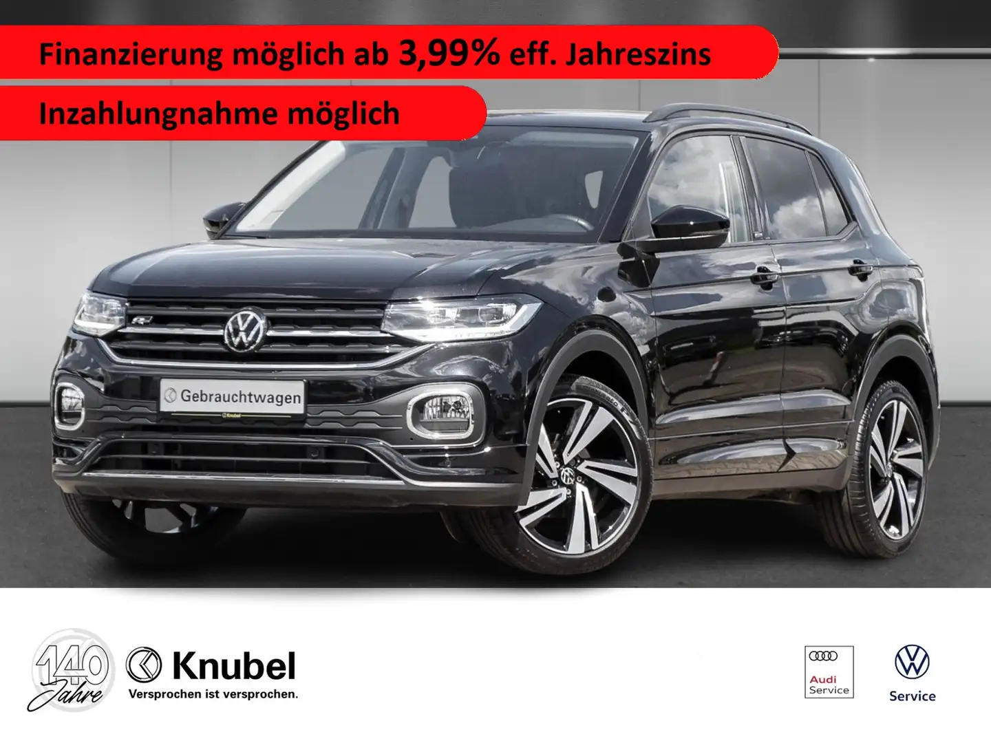 Volkswagen T-Cross ACTIVE 1.5 TSI DSG LED*Nav*ACC*SHZ*R-Line* Nero - 1
