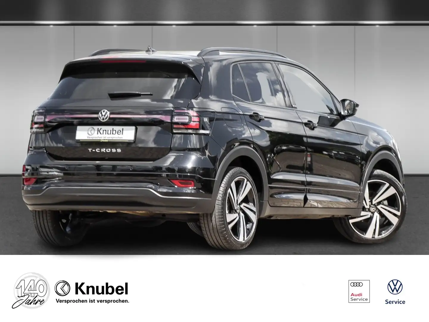 Volkswagen T-Cross ACTIVE 1.5 TSI DSG LED*Nav*ACC*SHZ*R-Line* Nero - 2