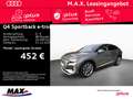 Audi Q4 e-tron 45 QUATT S LINE +MATRIX+AHK+ Grau - thumbnail 1