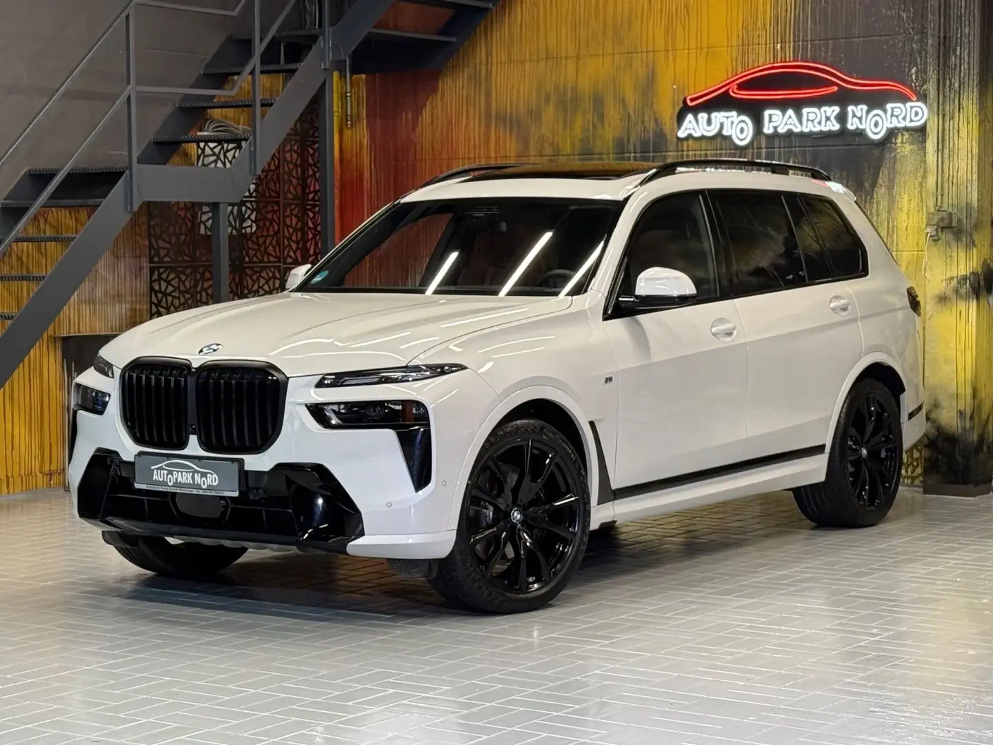 BMW X7 xDrive 40i M Sport~PANO~HUD~KRISTAL~KAMERA Blanc - 1