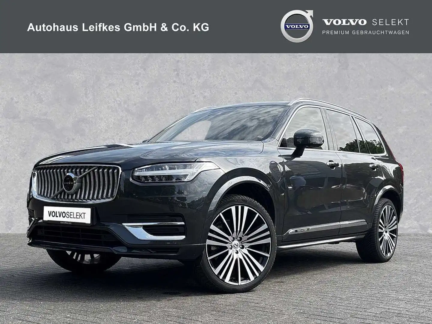 Volvo XC90 Plug-In-Hybrid T8 AWD Recharge Geartronic Inscript Grau - 1