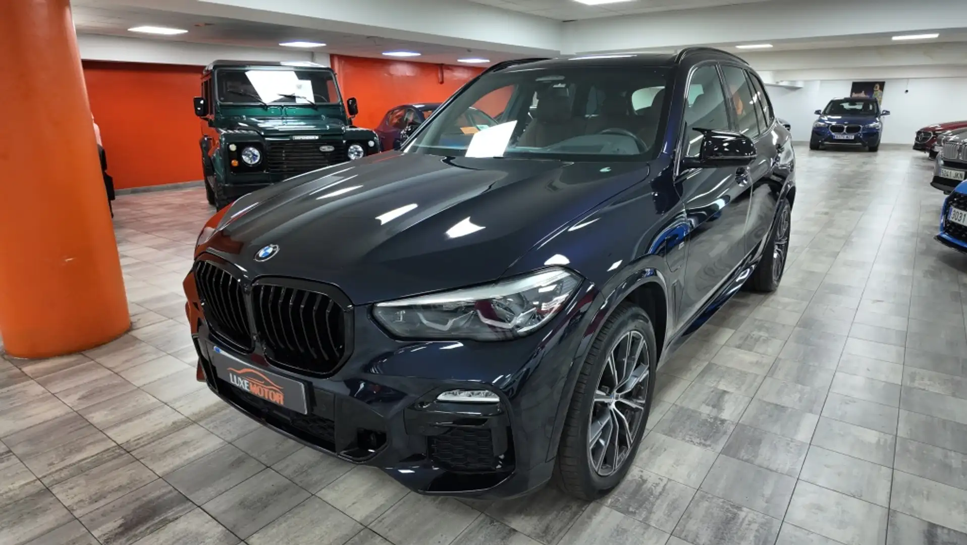 BMW X5 xDrive45e Bleu - 1