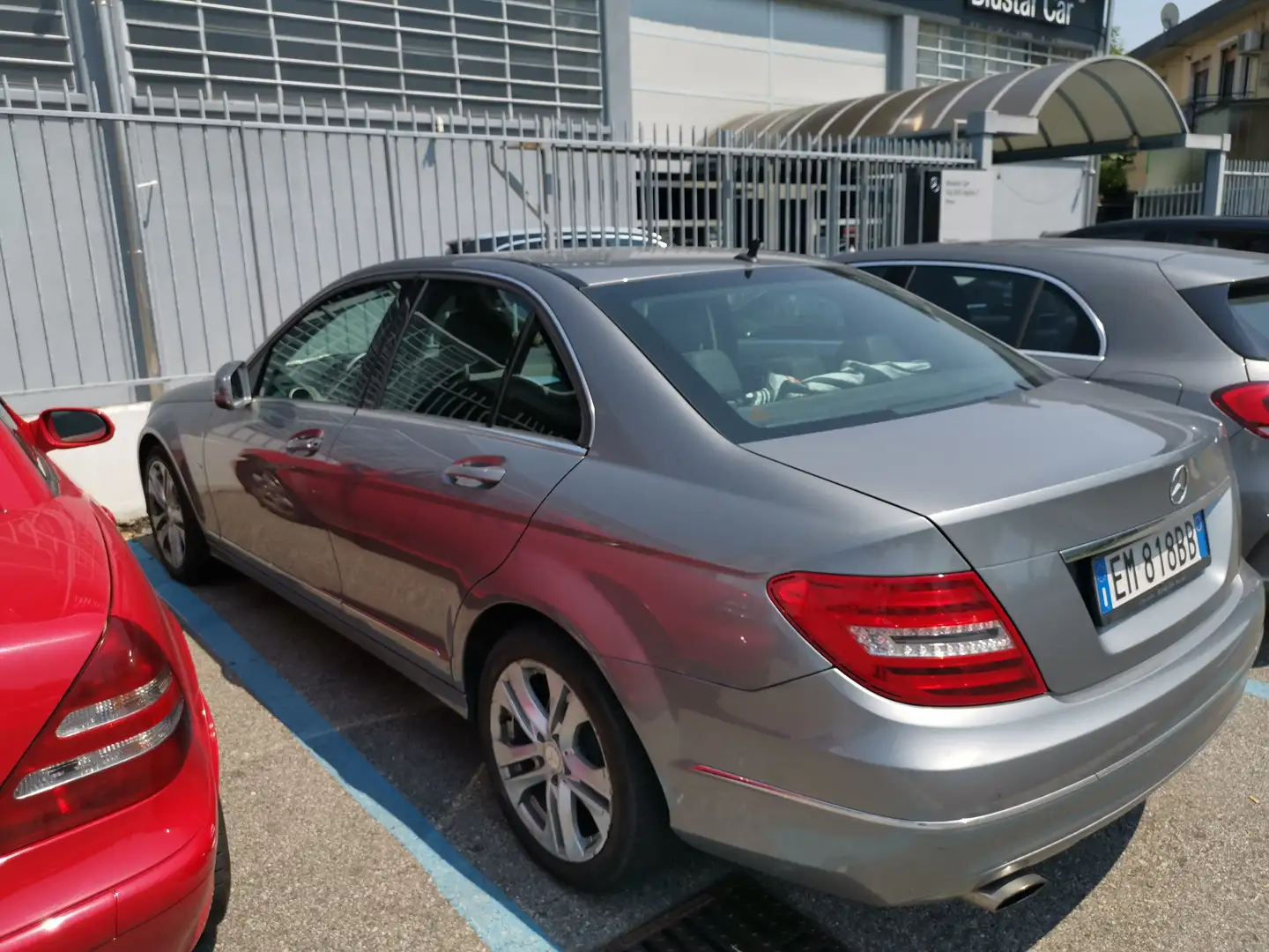 Mercedes-Benz C 200 Classe C - W204 2011 Berlina (be) Avantgarde Argento - 1
