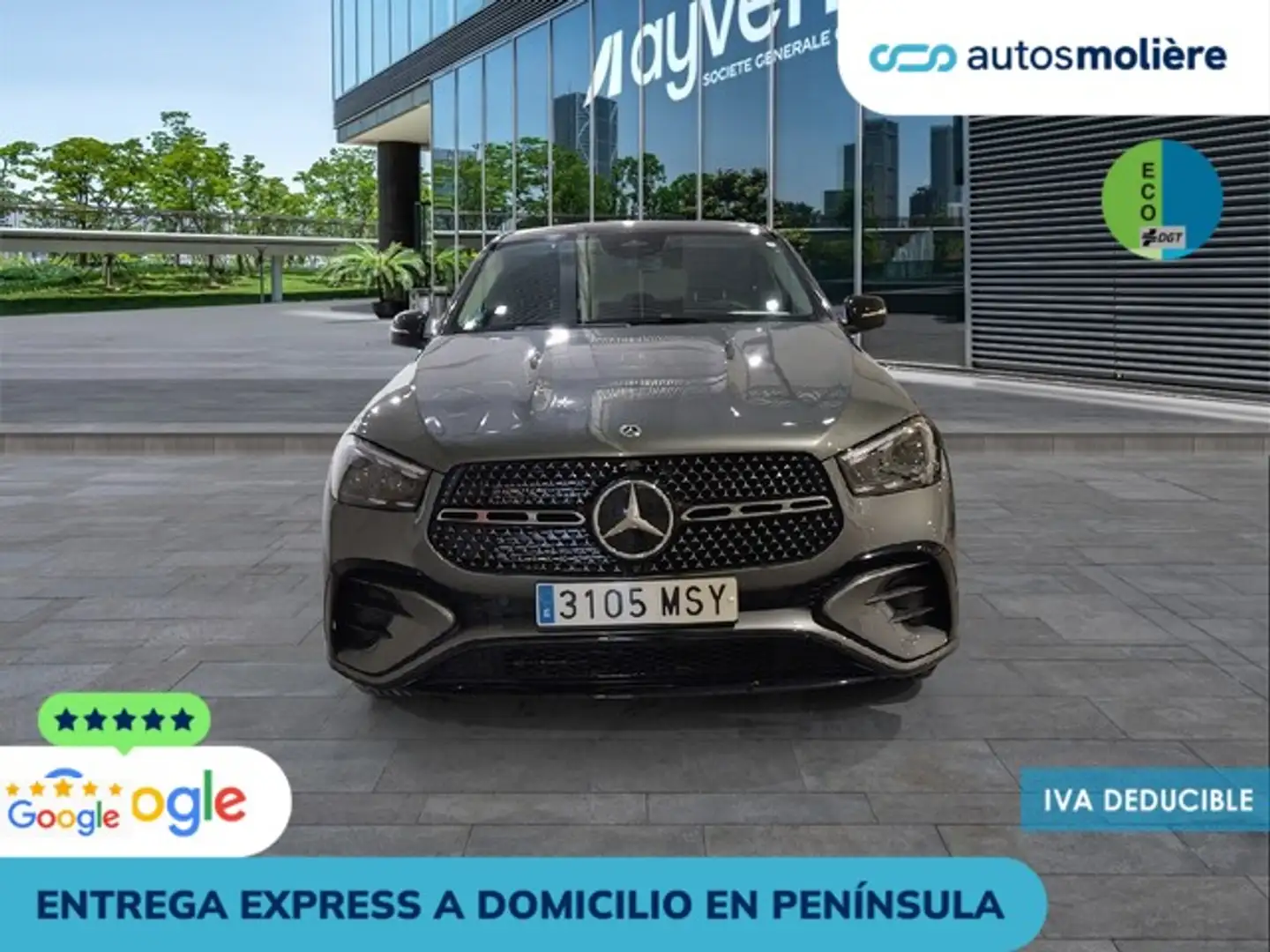 Mercedes-Benz GLE 300 Coupé 300d 4Matic Aut. Gris - 2
