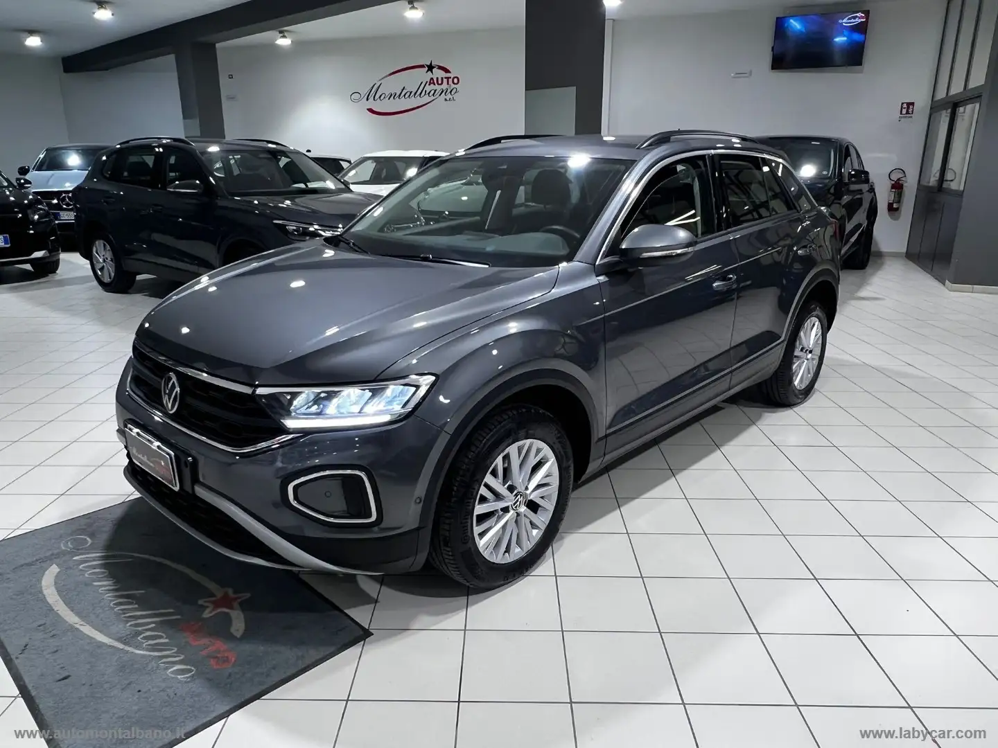 Volkswagen T-Roc 2.0 TDI 150 CV DSG Business BMT Gris - 1