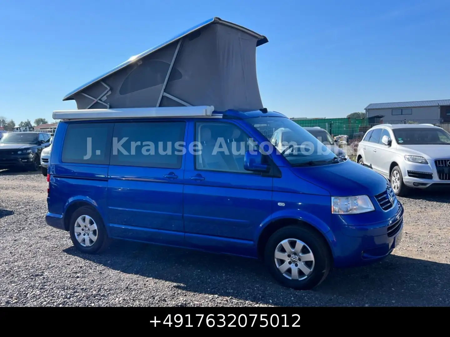 Volkswagen T5 California Comfortline Aufstelldach Küche Blu/Azzurro - 2