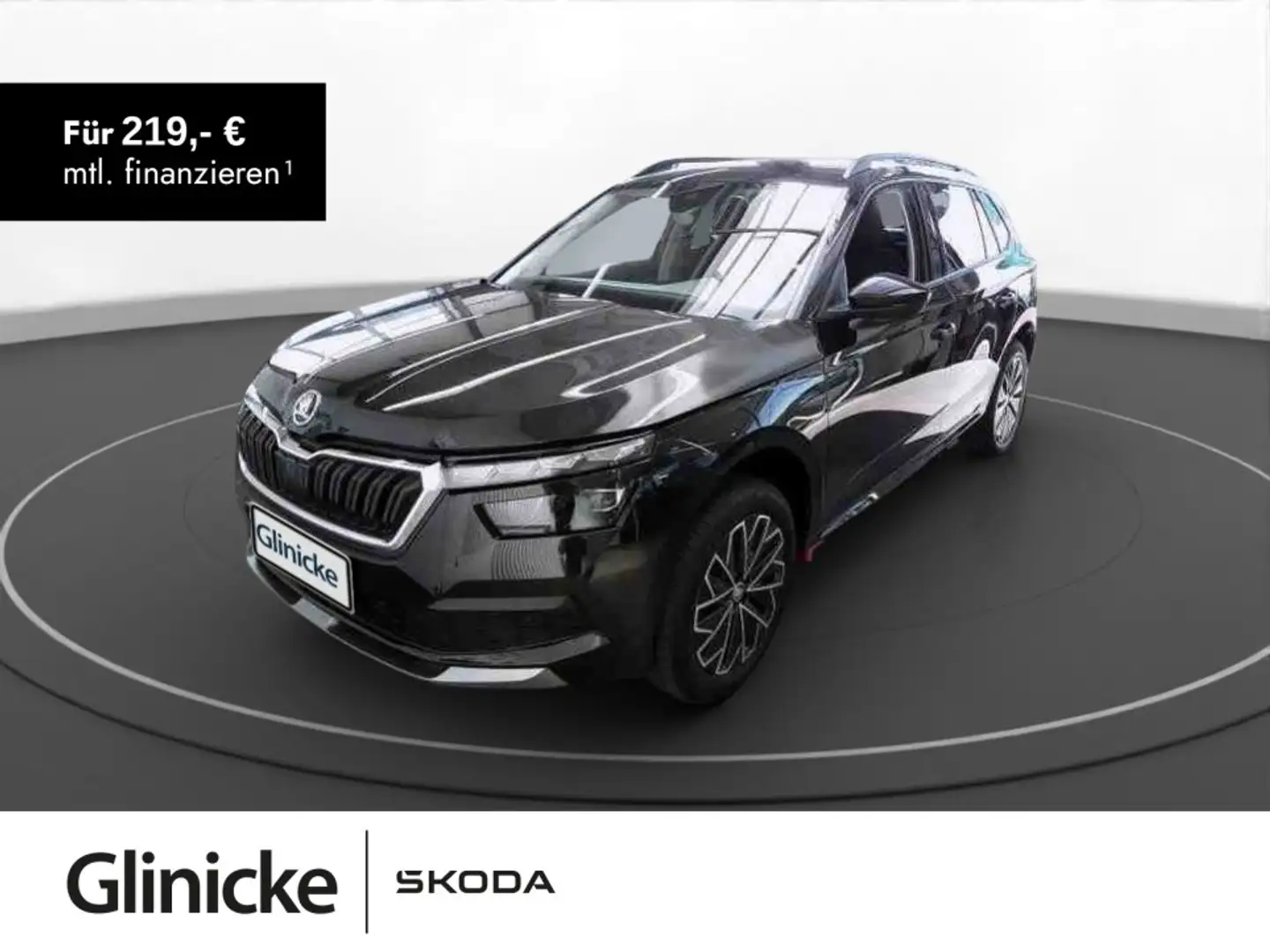 Skoda Kamiq 1.0 TSI Ambition LED LM 17" PDC vo+hi Smar Schwarz - 1
