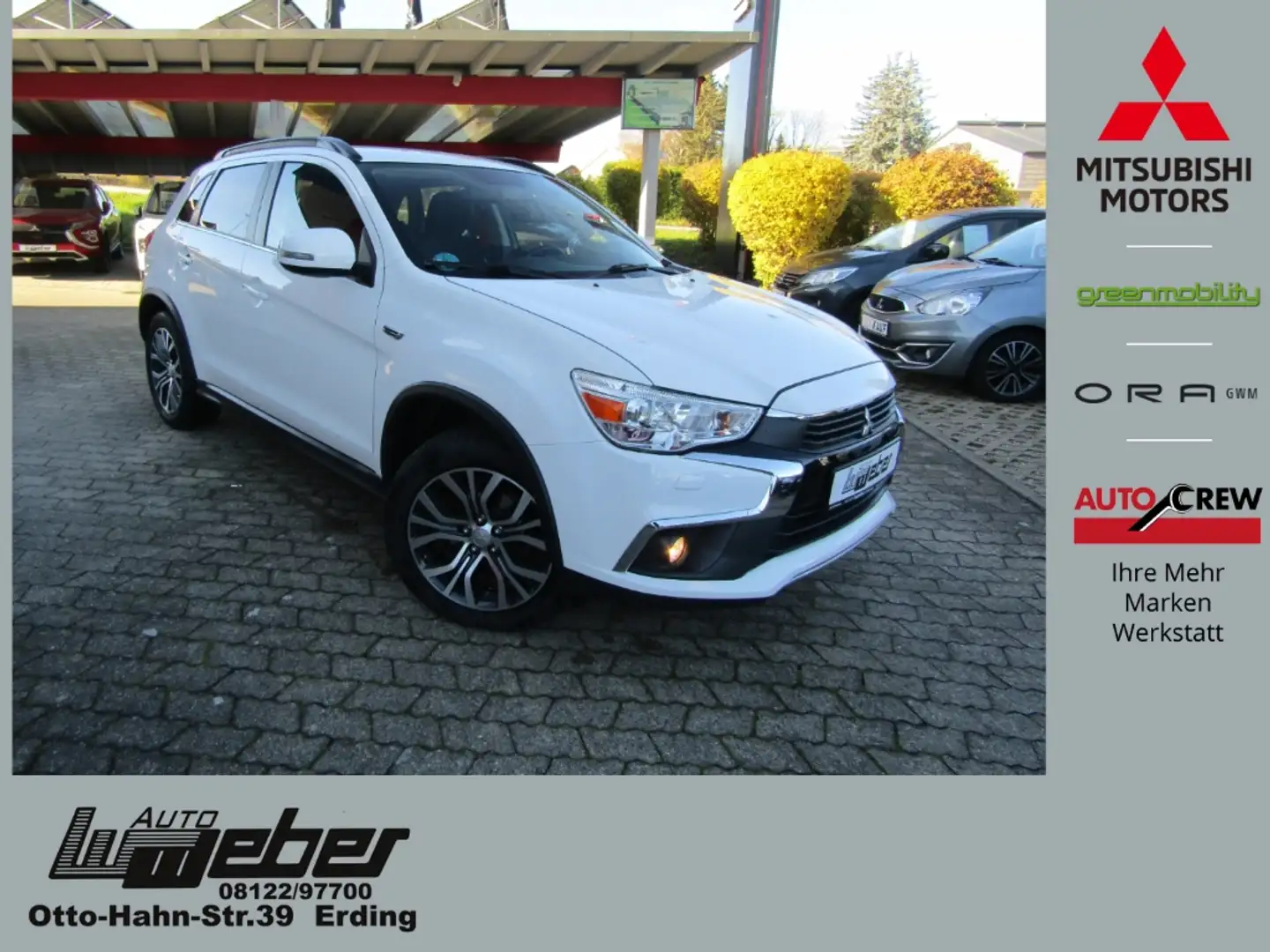 Mitsubishi ASX 2.2 DI-D Diamant Edition+ 4WD AT XENON SHZ GRA RFK Weiß - 1