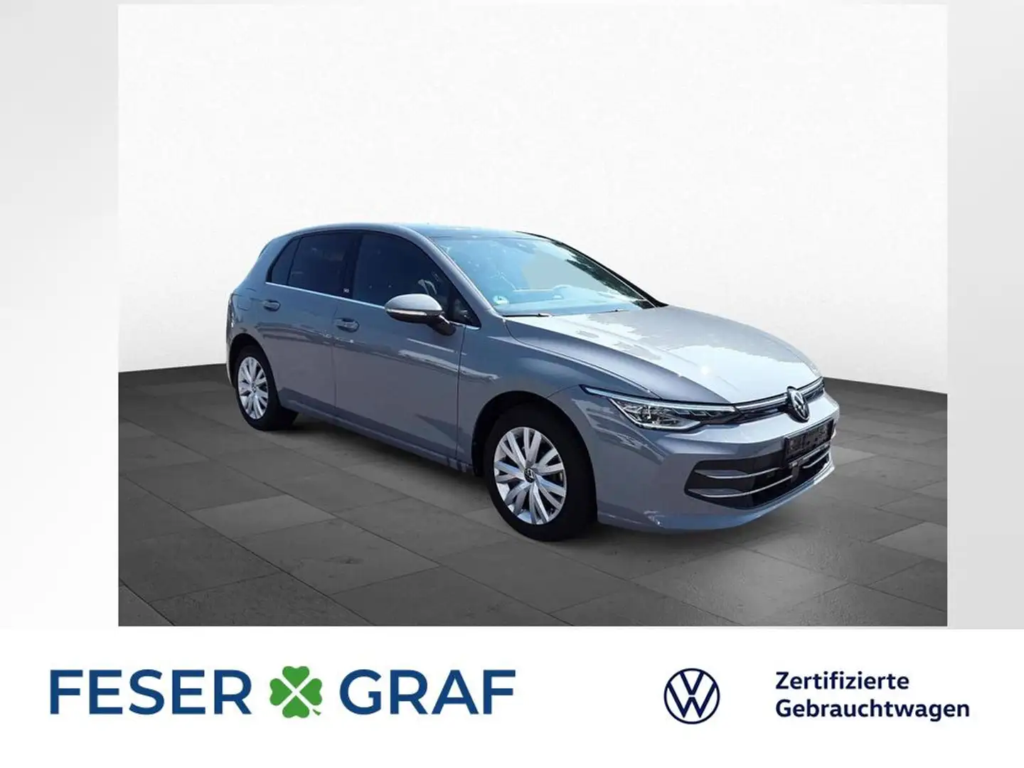 Volkswagen Golf VIII 1.5 TSI STYLE 50" HUD AHK IQ.LIGHT Grau - 1