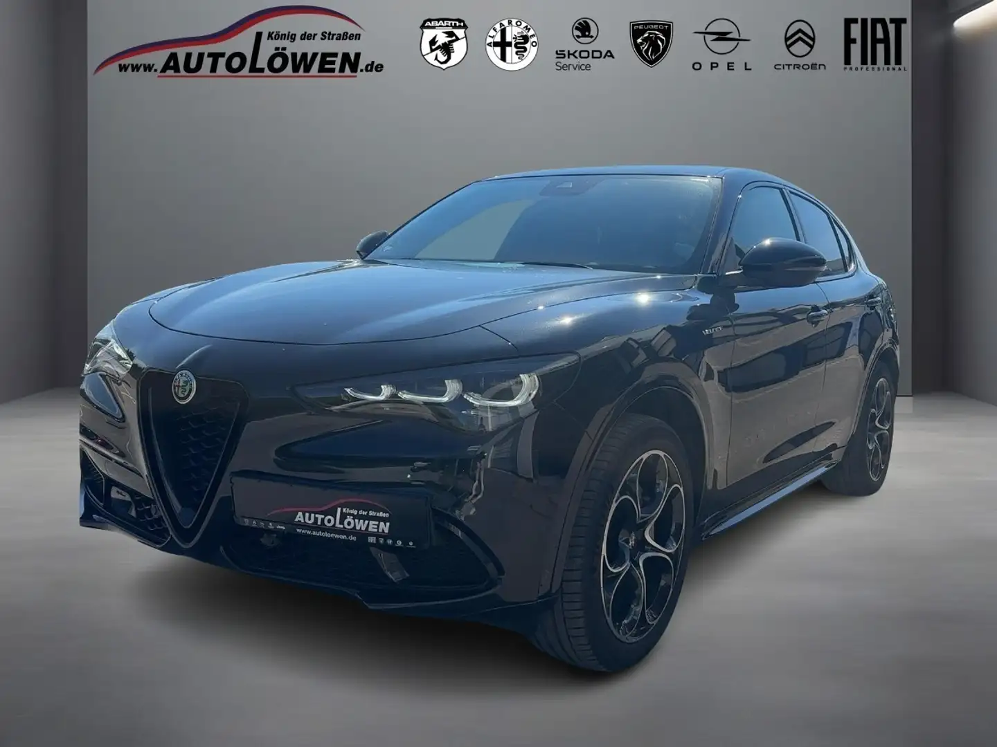 Alfa Romeo Stelvio 2.0 Turbo 16V Veloce Q4 (EURO 6d) Schwarz - 1