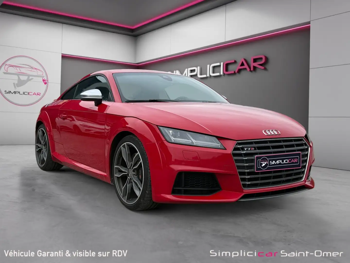 Audi Coupe TTS Coupé 2.0 TFSI 310 S tronic 6 Quattro Rojo - 1
