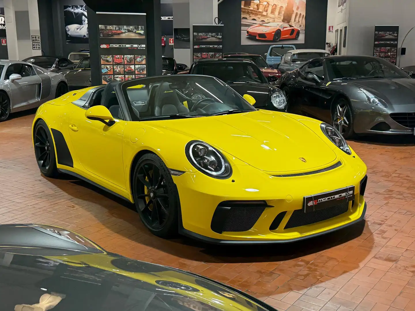 Porsche 991 SPEEDSTER 4.0 CARBO-LIFTING-NAVI Giallo - 1