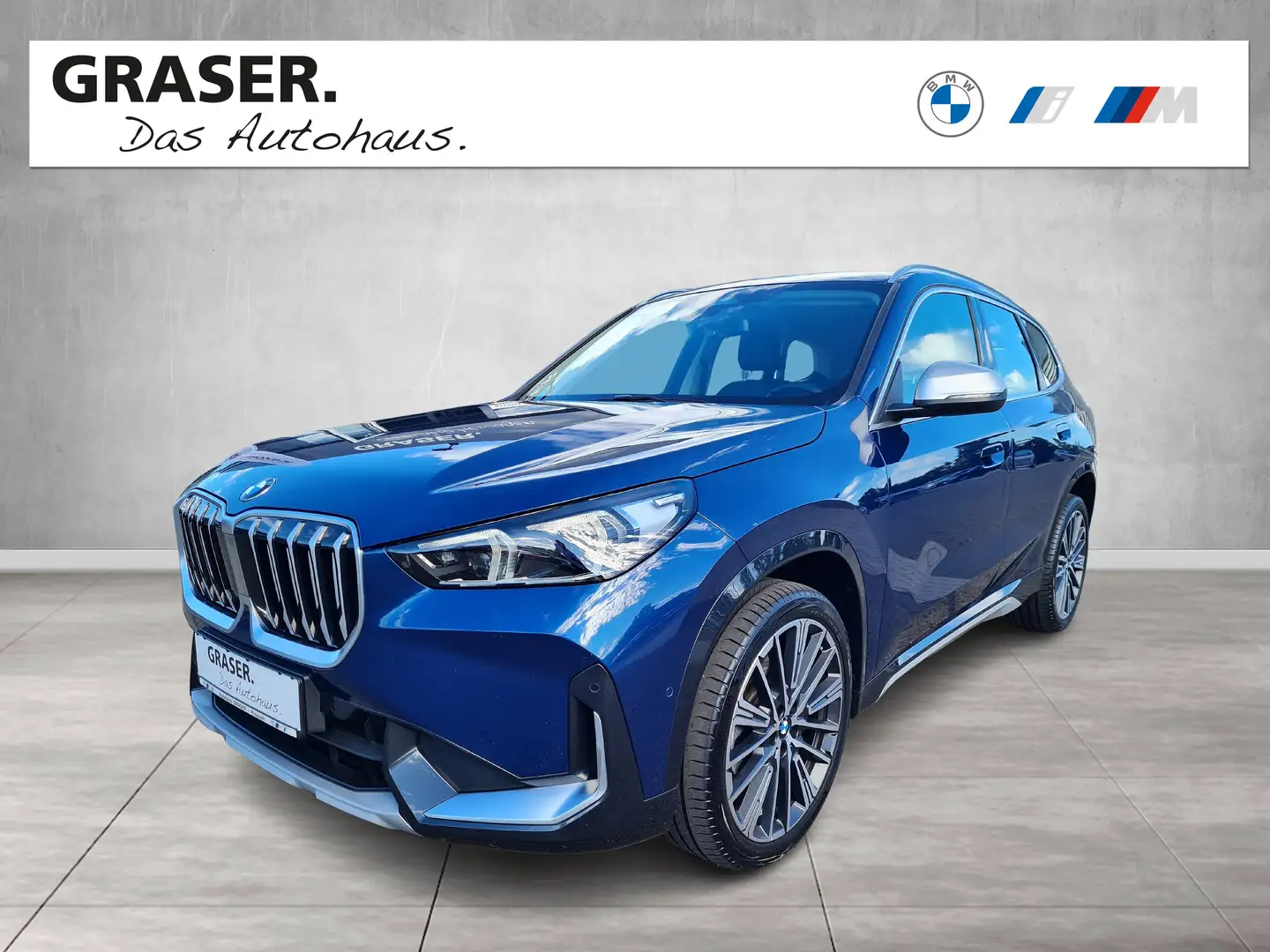 BMW X1 xDrive23d xLine SAV RFK AHK el. Sitze PDC Blau - 1