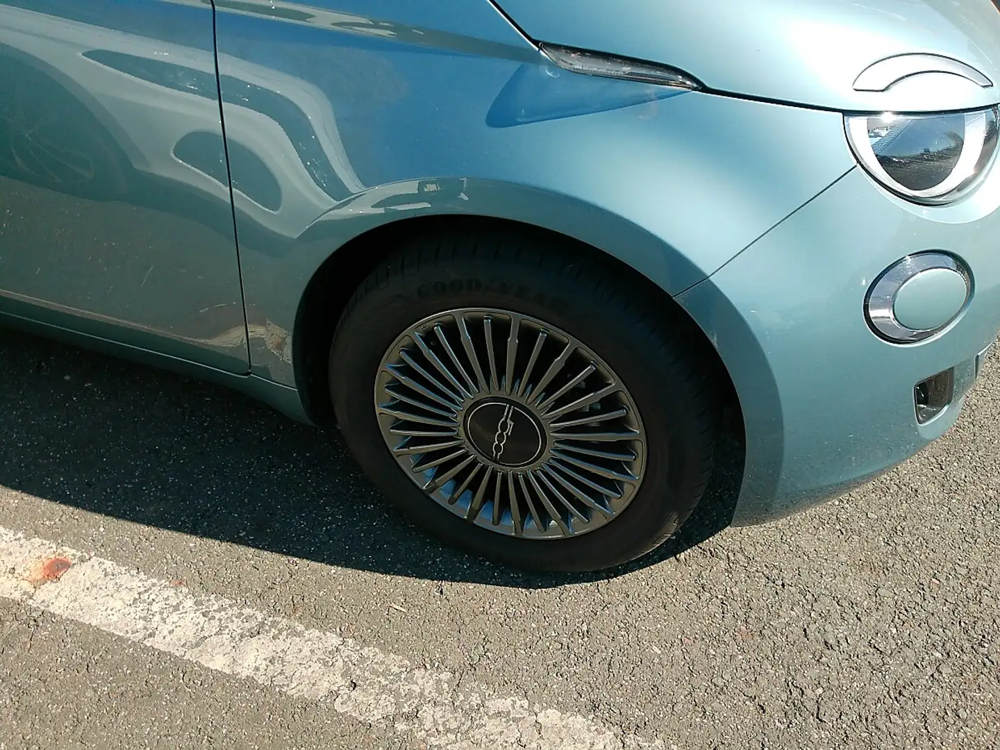 Fiat 500e 500 Elektro Action 23,8 kWh Blau - 2