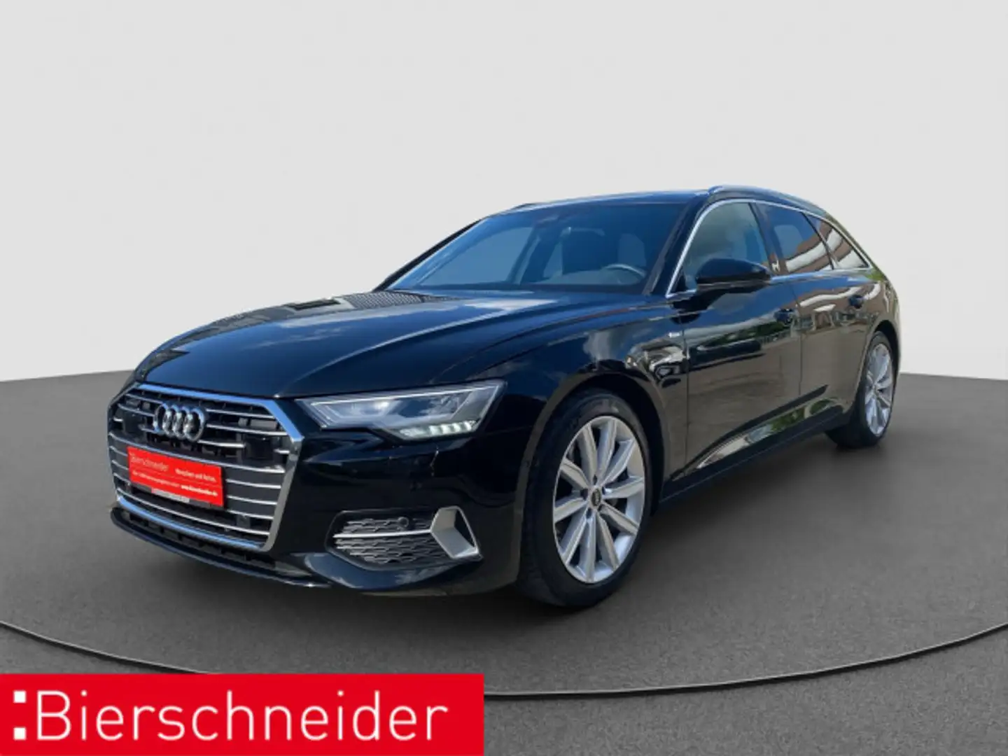 Audi A6 Av 50 TDI qu S-Line AHK PANO STHZ ACC B&O Schwarz - 1