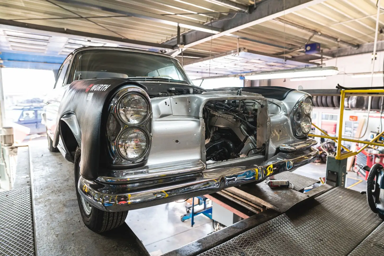 Mercedes-Benz 300 SE Cabrio W112 Projekt Restarbeiten nötig Silber - 2