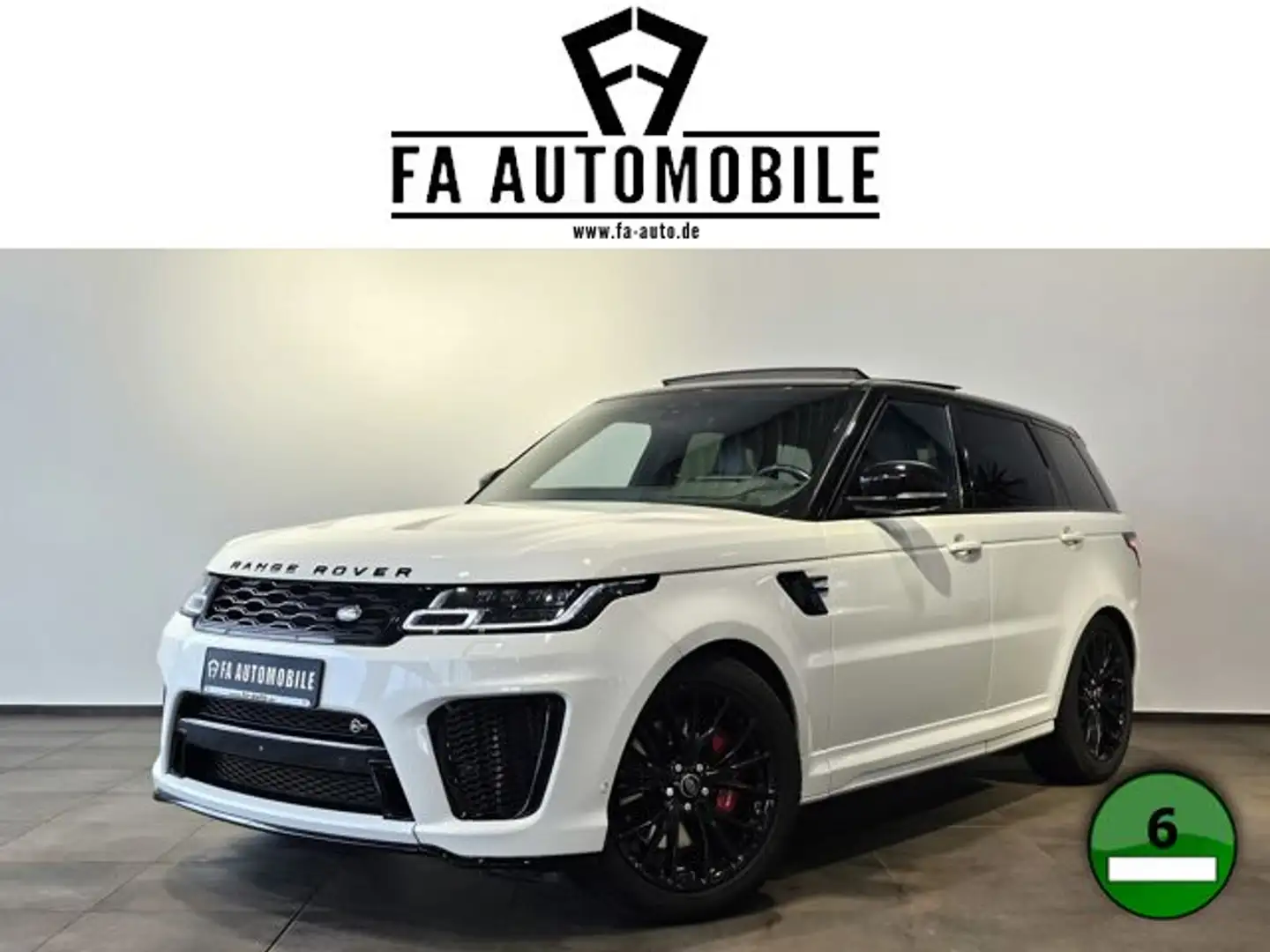 Land Rover Range Rover Sport SVR V8 Pano Led 21 Zoll VOLL! Bianco - 1