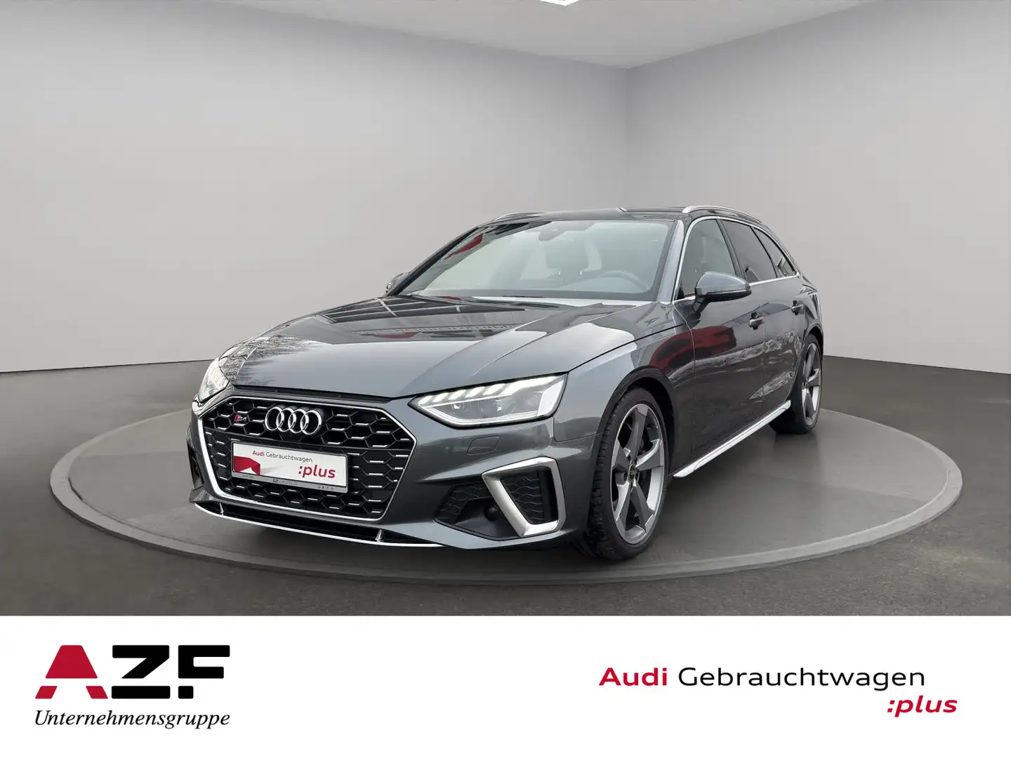 Audi S4 3.0 TDI quattro Tiptronic AHK+MATRIX+BO Gris - 1