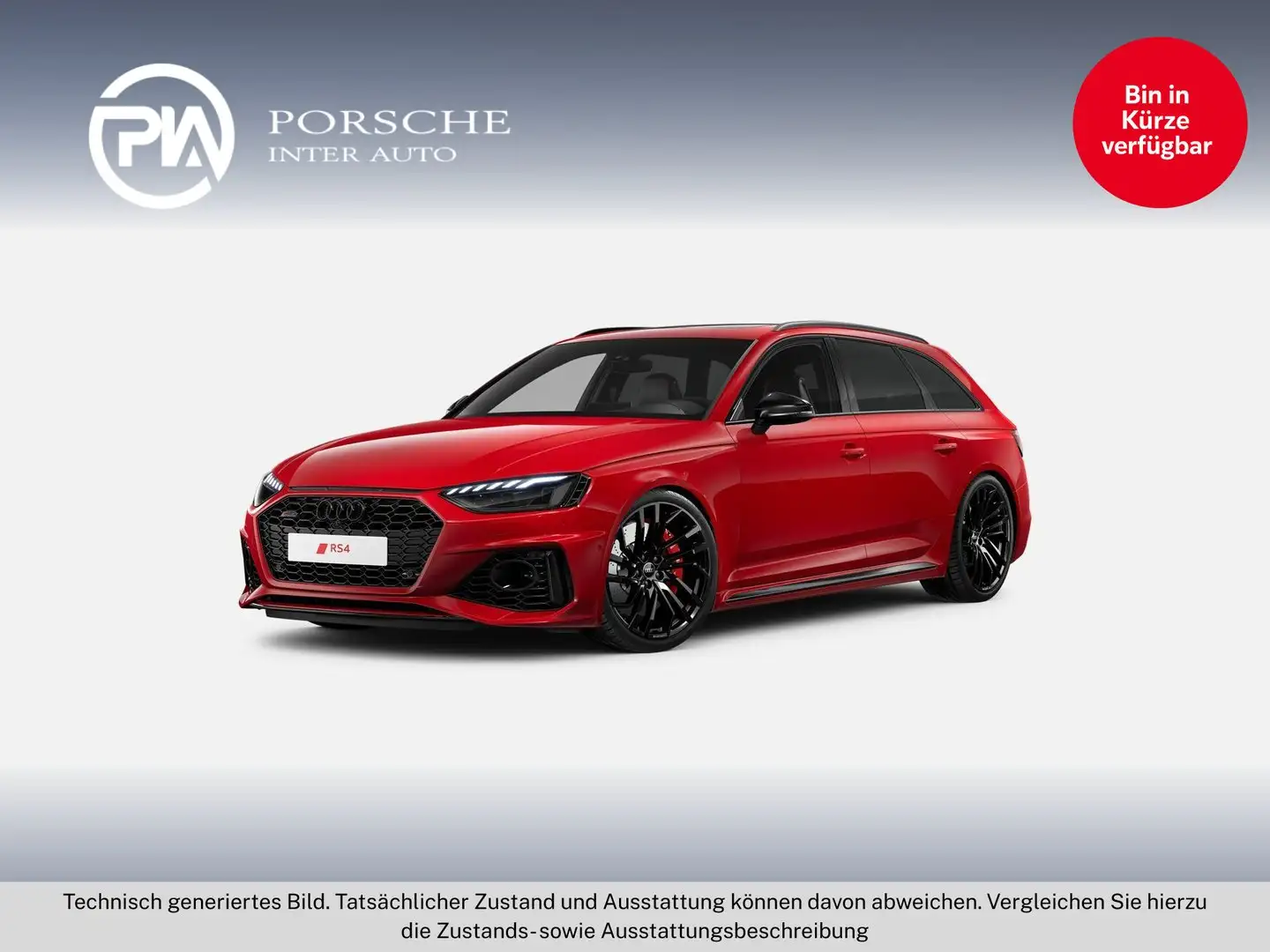 Audi RS4 Audi RS 4 Avant TFSI Rot - 1