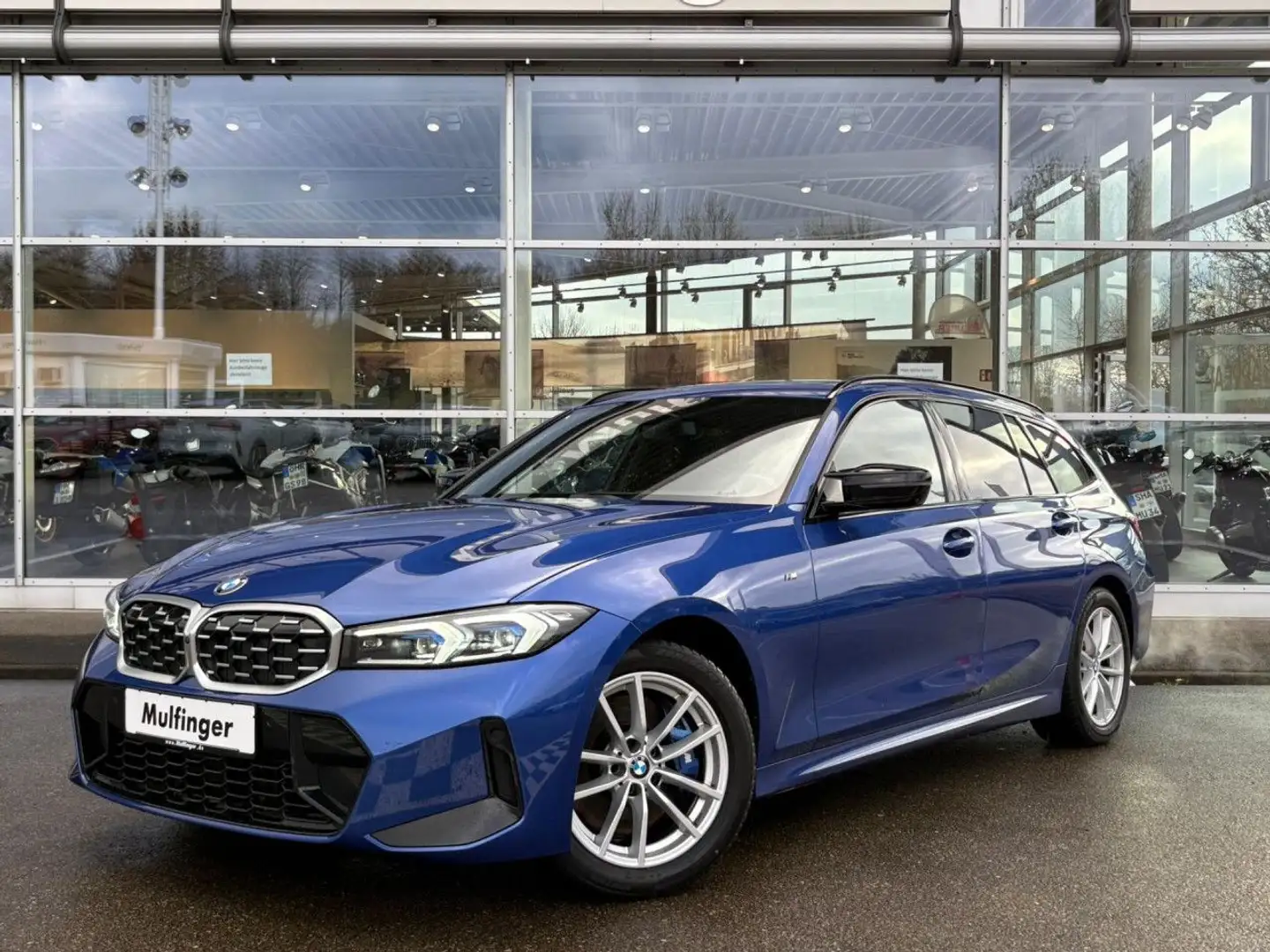 BMW 340 Mi xDr.T.FACELIFT LiveProf.HUD SurView PanoD Bleu - 2