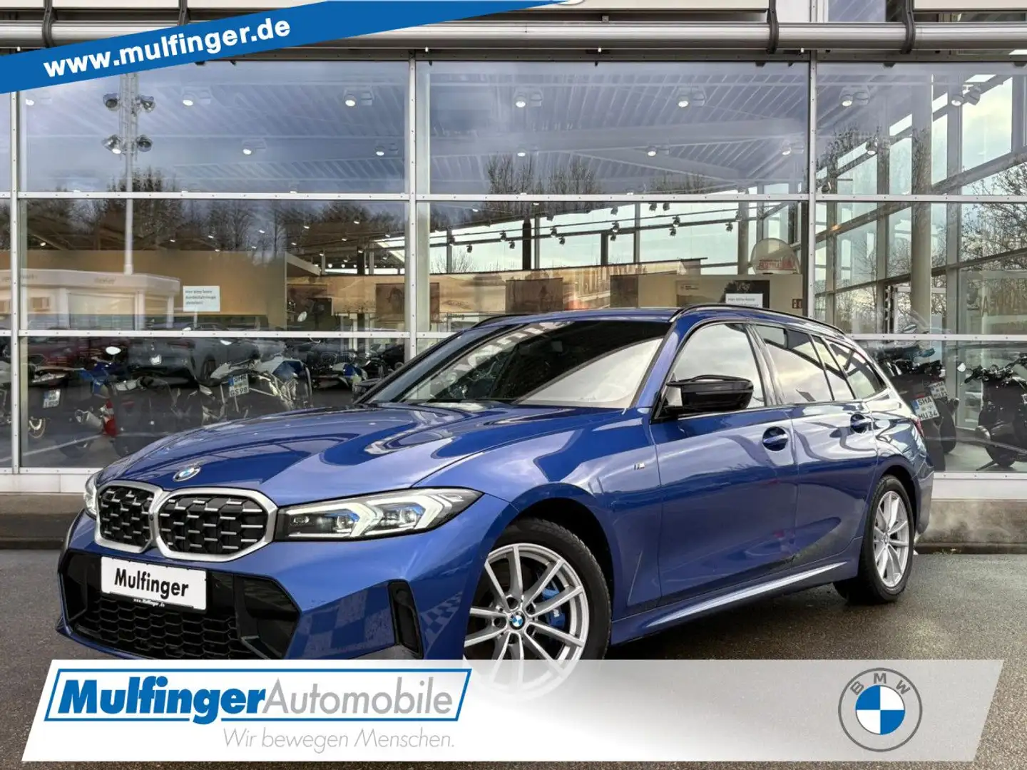 BMW 340 Mi xDr.T.FACELIFT LiveProf.HUD SurView PanoD Bleu - 1