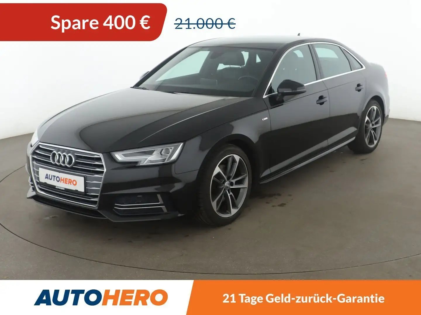 Audi A4 1.4 TFSI ACT Sport Aut.*SLINE*NAVI*TEMPO*LED*PDC* Negro - 1