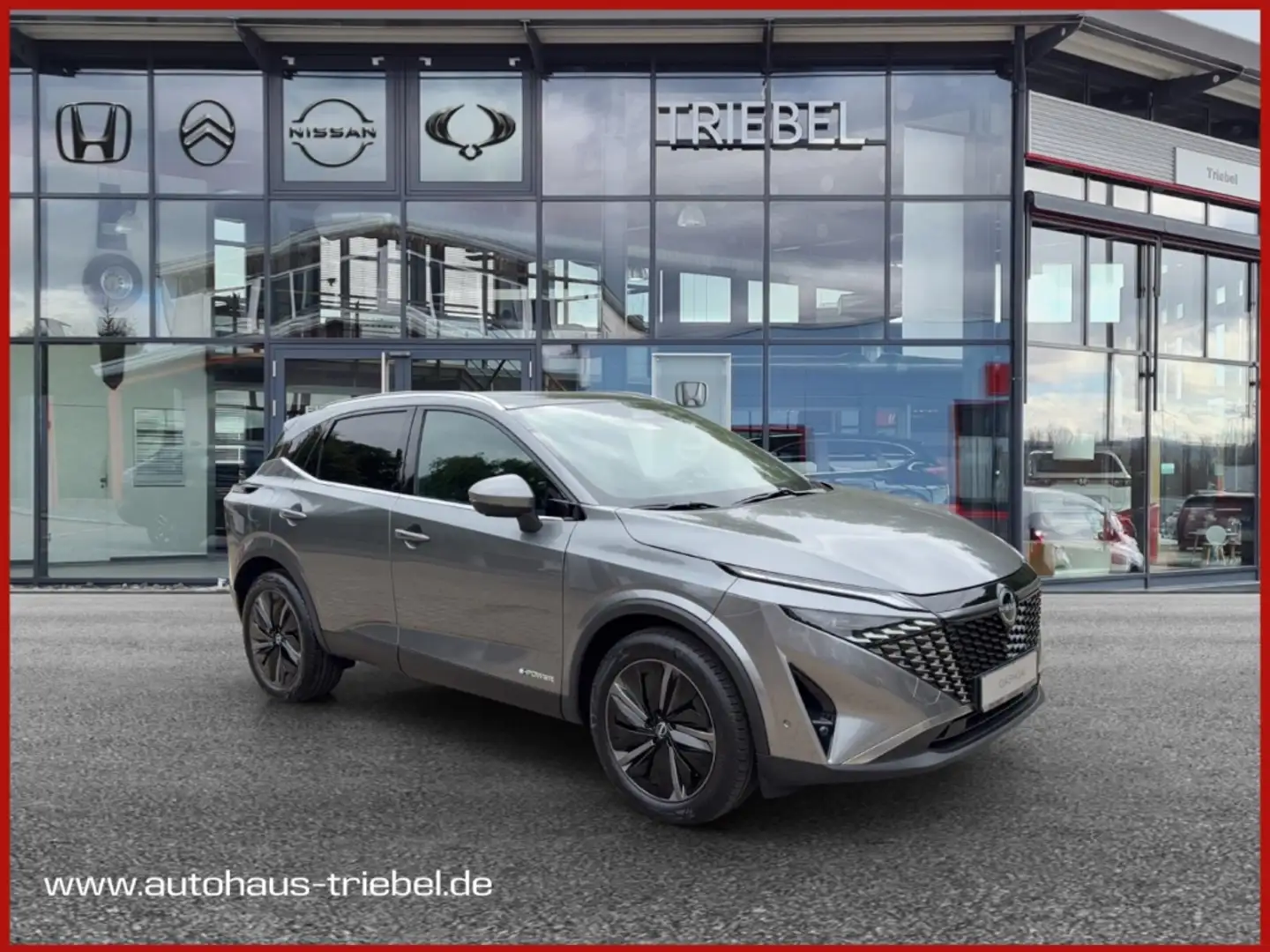 Nissan Qashqai Tekna e-Power HUD* Leder* Navi* Memory* Pano* Grigio - 1