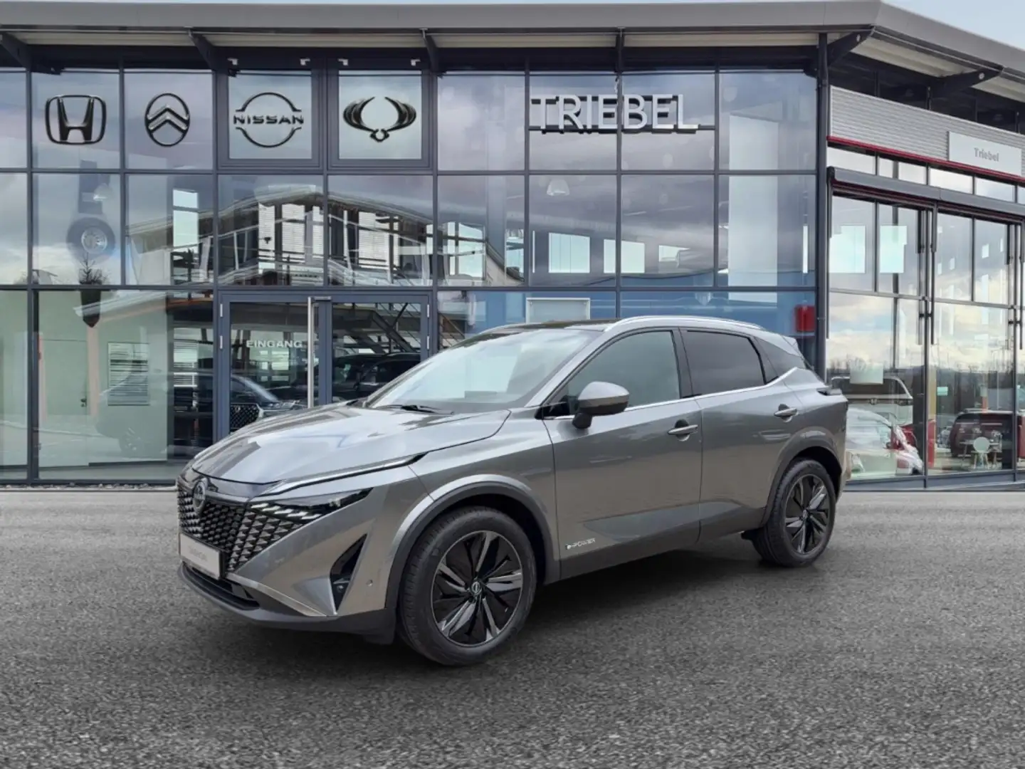 Nissan Qashqai Tekna e-Power HUD* Leder* Navi* Memory* Pano* Grigio - 2