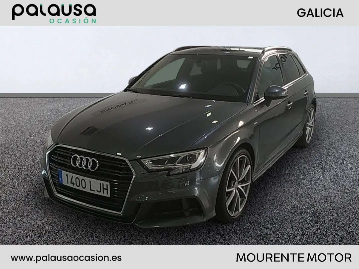 Audi A3 Sportback 35TDI S line S tronic Gris - 1
