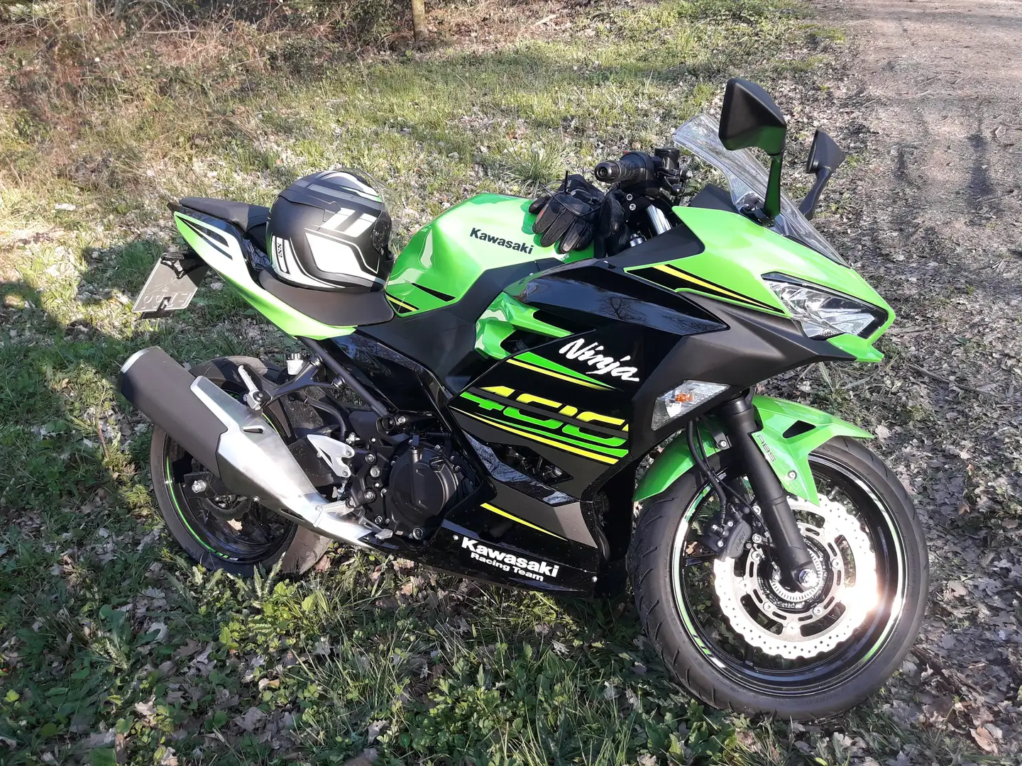 Kawasaki Ninja 400 Зелёный - 1