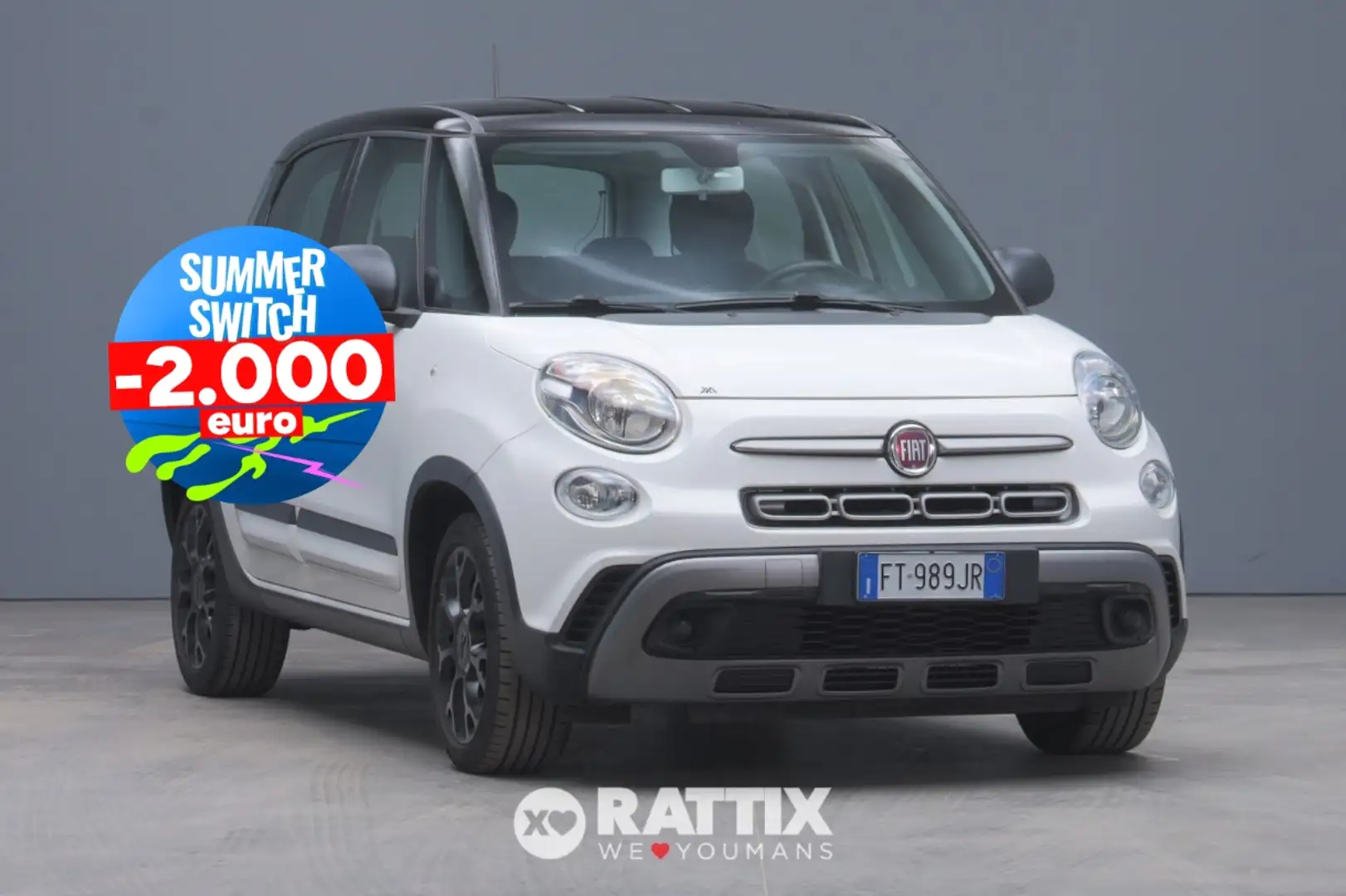 Fiat 500L 1.4 95CV City Cross Fehér - 1