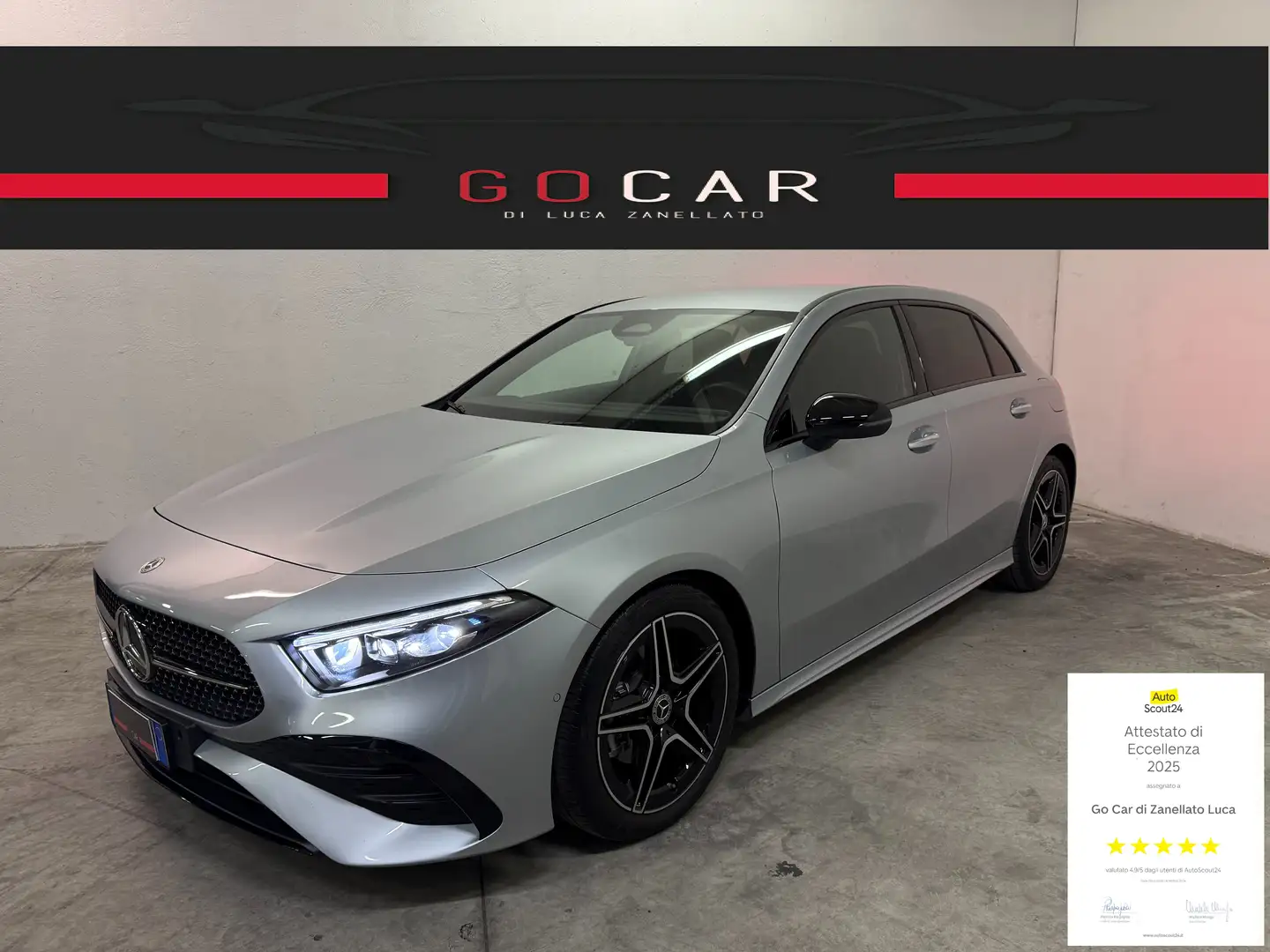 Mercedes-Benz A 180 d AMG Line Premium Plus Auto Argento - 1