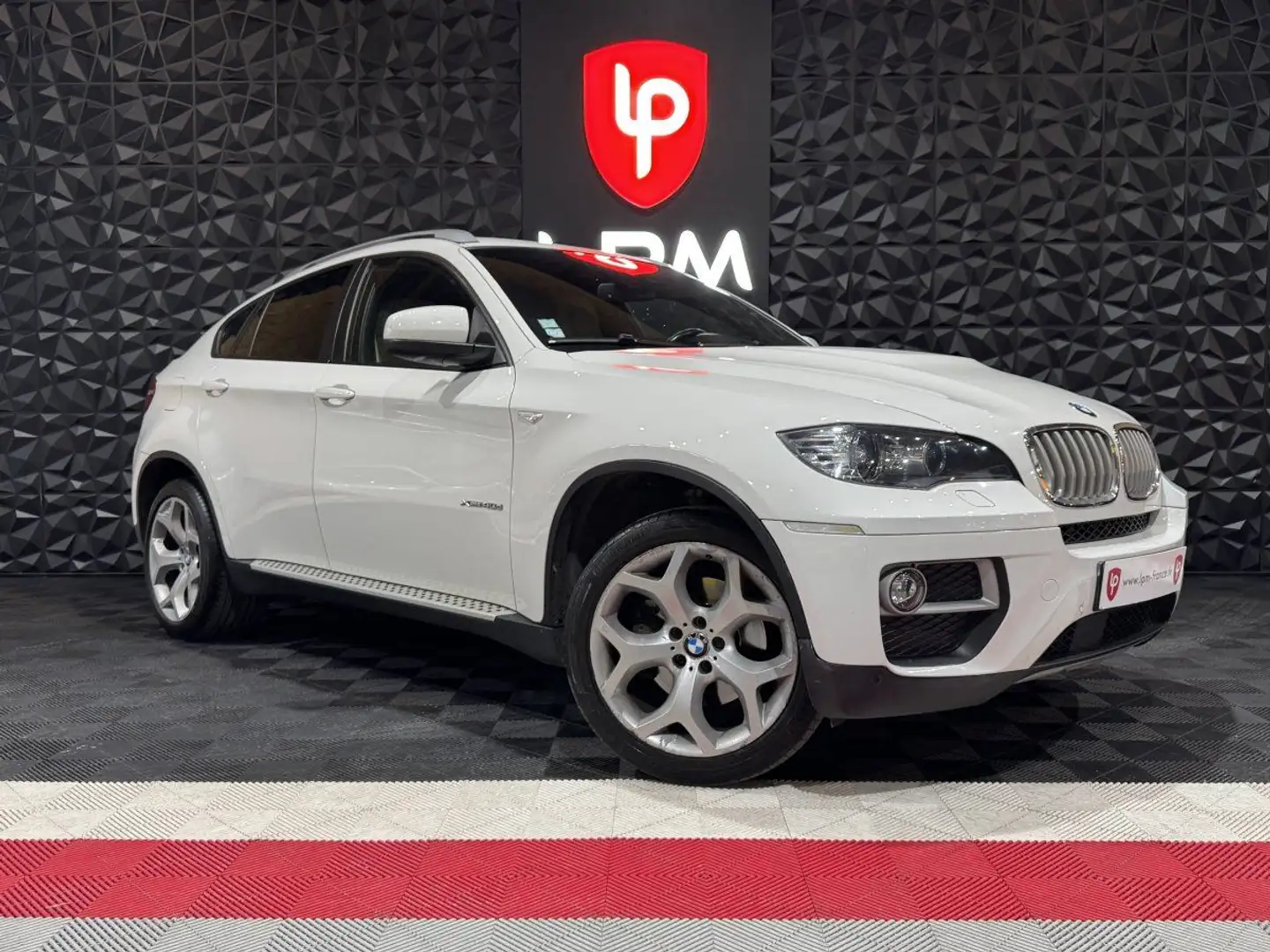 BMW X6 I (E71) xDrive40dA 306ch Exclusive Individual Blanc - 1