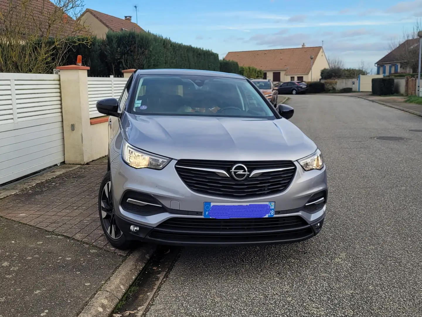 Opel Grandland X 1.2 Turbo 130 ch Edition Business Gris - 1