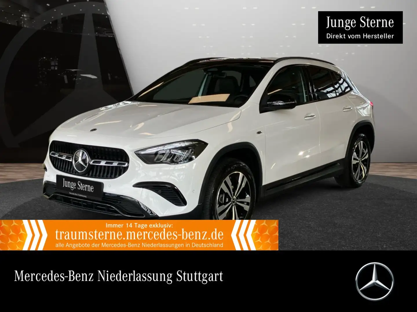 Mercedes-Benz GLA 250 e PROGRESSIVE+NIGHT+PANO+LED+KAMERA+TOTW Weiß - 1