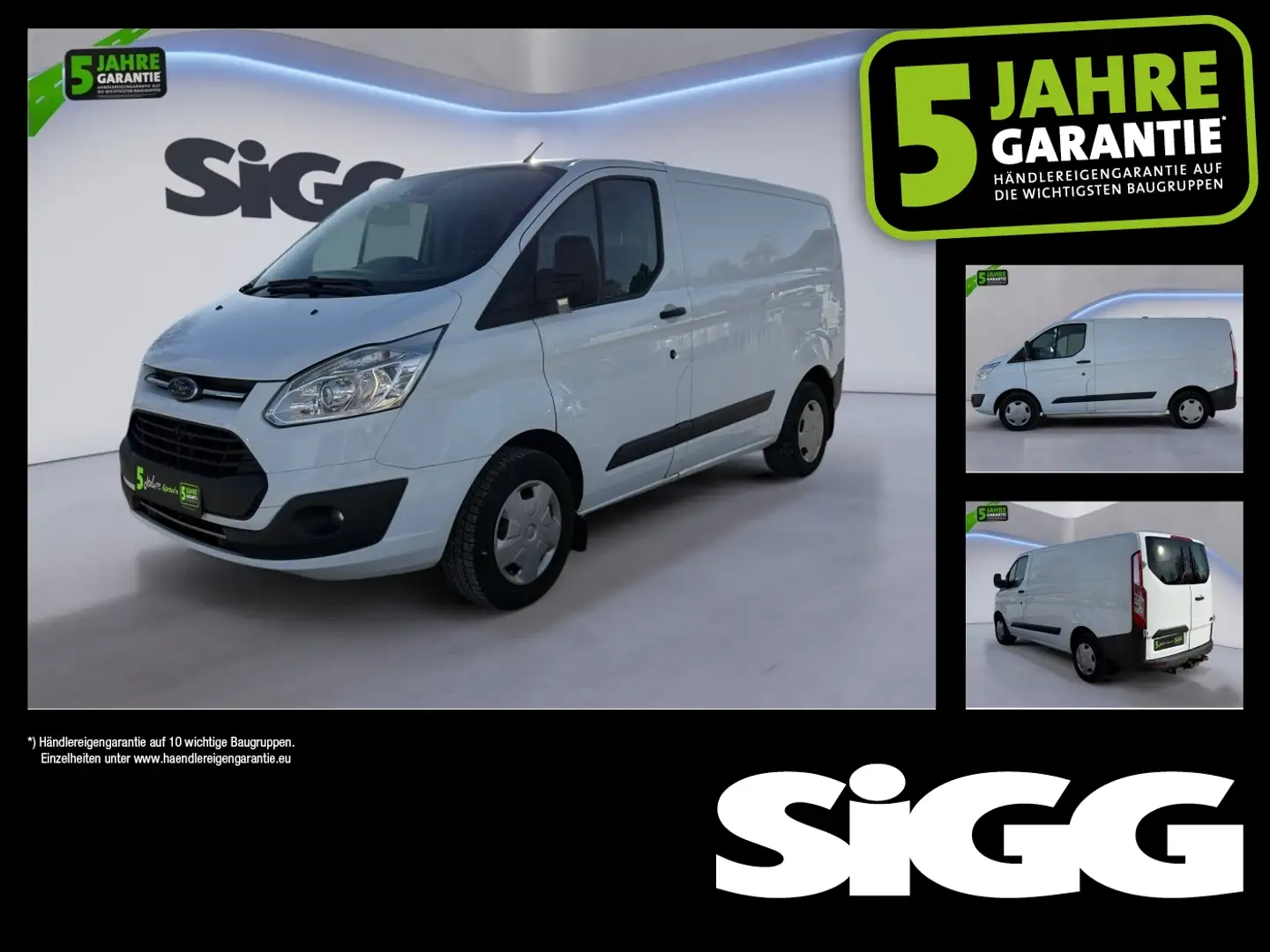 Ford Transit Custom Kasten REGALEINBAU Weiß - 1