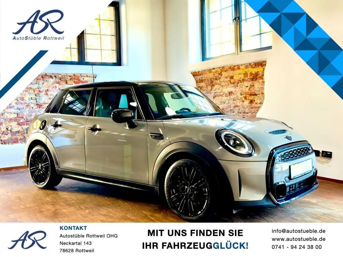 MINI Cooper S Autom. Classic Trim Kamera LED Sitzheiz Grau - 1