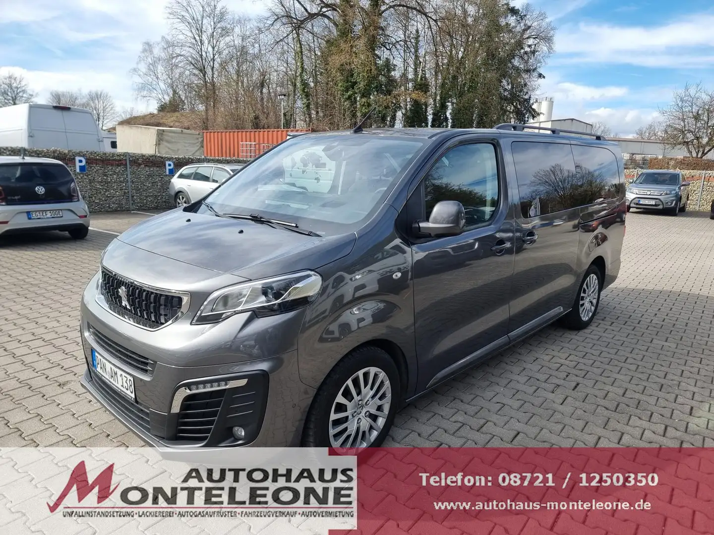 Peugeot Traveller Traveller L3 180 PS Automatik | Navi | RFK | 8-Sit Grau - 1