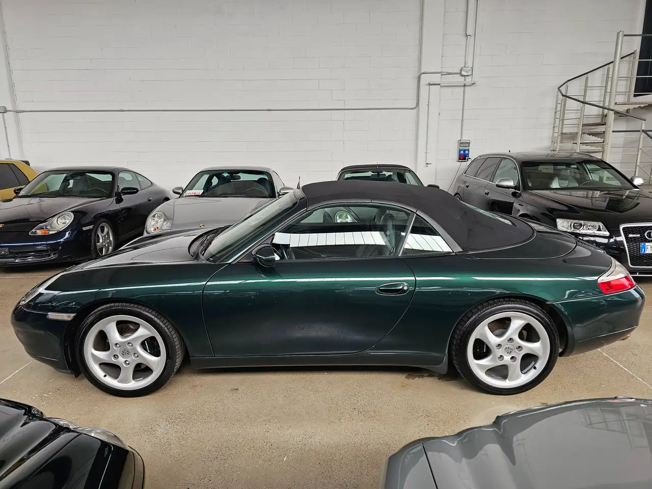 Porsche 911 Cabrio 3.4 VERDE METALLIZZATO!, foto 9