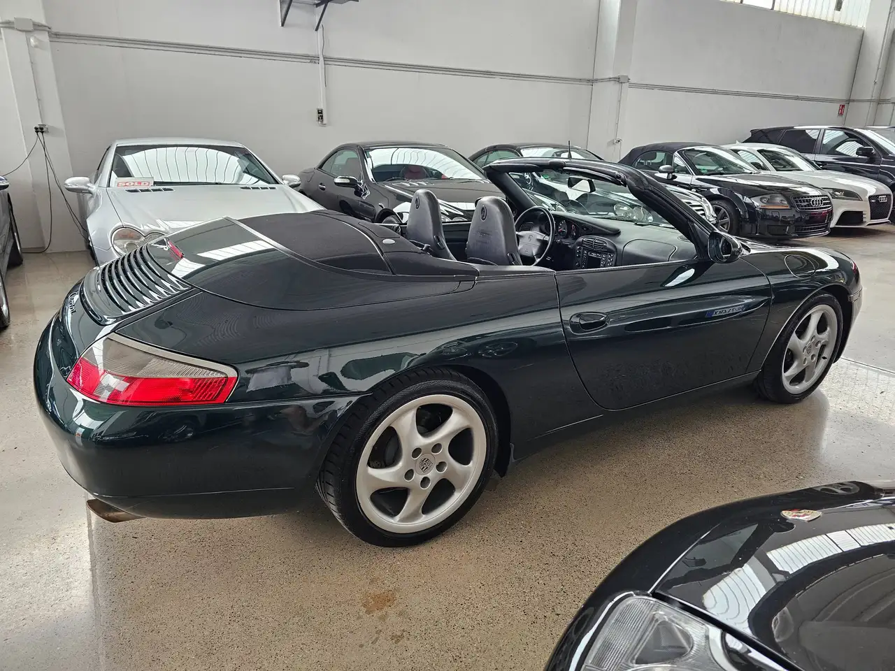 Porsche 911 Cabrio 3.4 VERDE METALLIZZATO!, foto 4