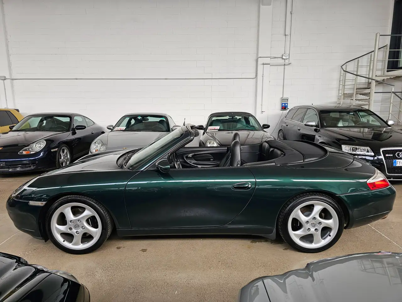 Porsche 911 Cabrio 3.4 VERDE METALLIZZATO!, foto 8