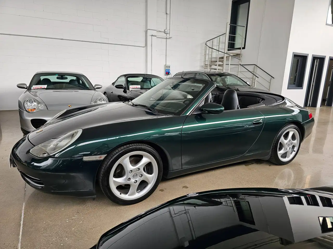 Porsche 911 Cabrio 3.4 VERDE METALLIZZATO!, foto 2