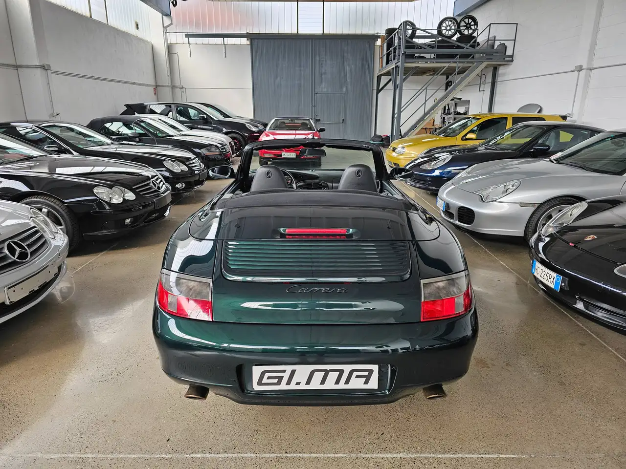 Porsche 911 Cabrio 3.4 VERDE METALLIZZATO!, foto 5