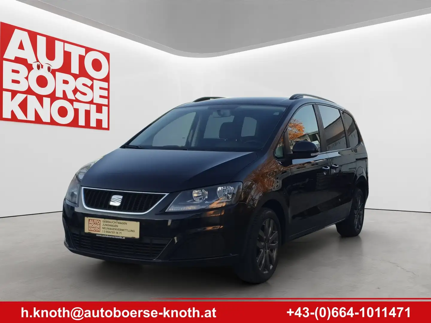 SEAT Alhambra Reference WR, AHV, 3x ISOFIX Noir - 2